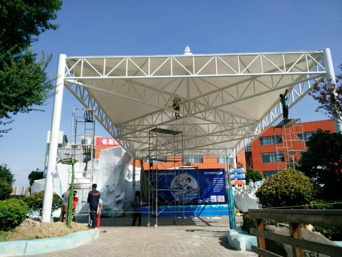 武漢極地海洋世界膜結構建筑工程(圖4)